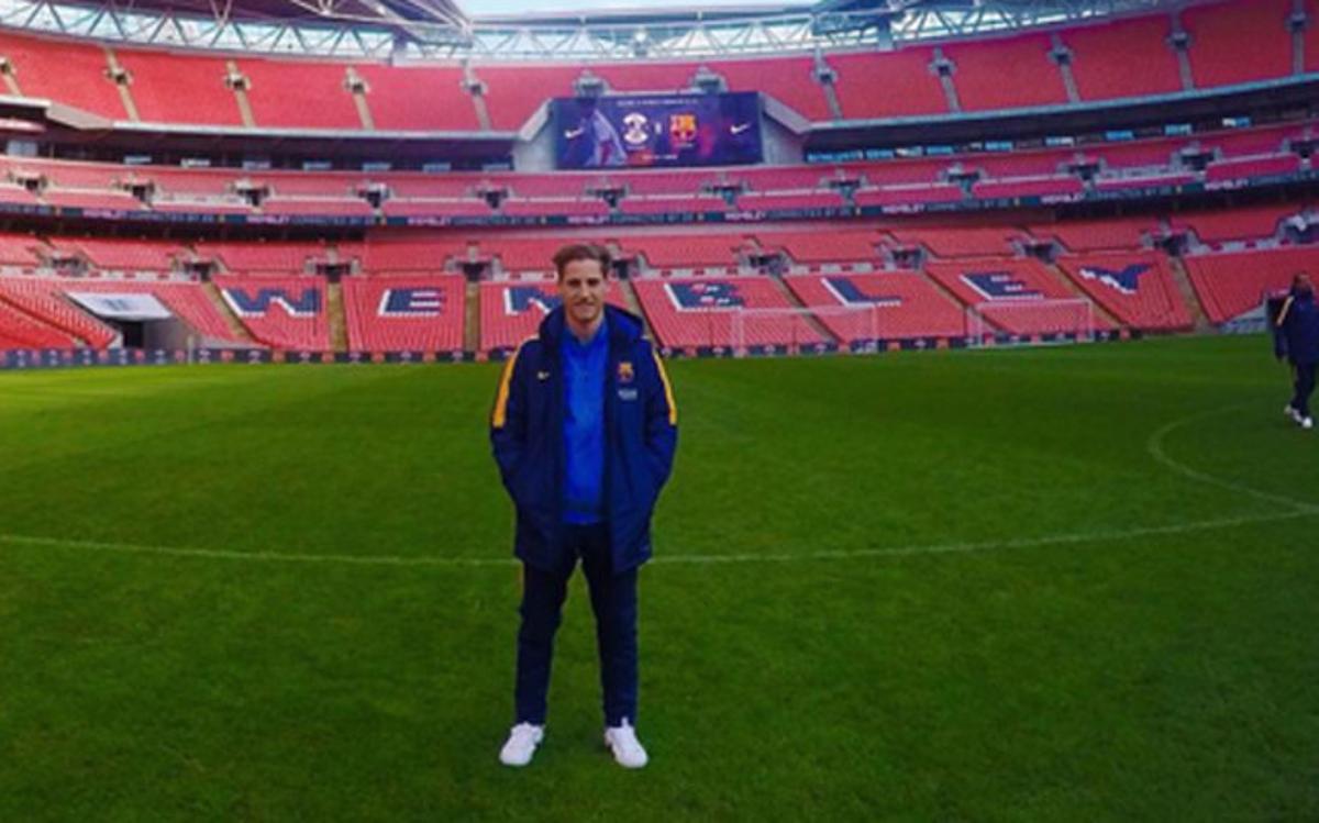 Los jugadores del Juvenil B disfrutaron en Wembley Los jugadores del Juvenil B disfrutaron en Wembley