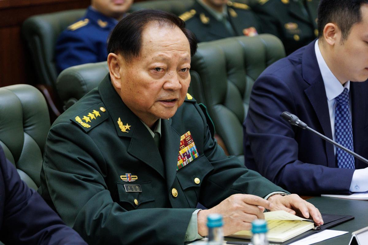El vicepresidente de la Comisión Central del Ejército de China, Zhang Youxia