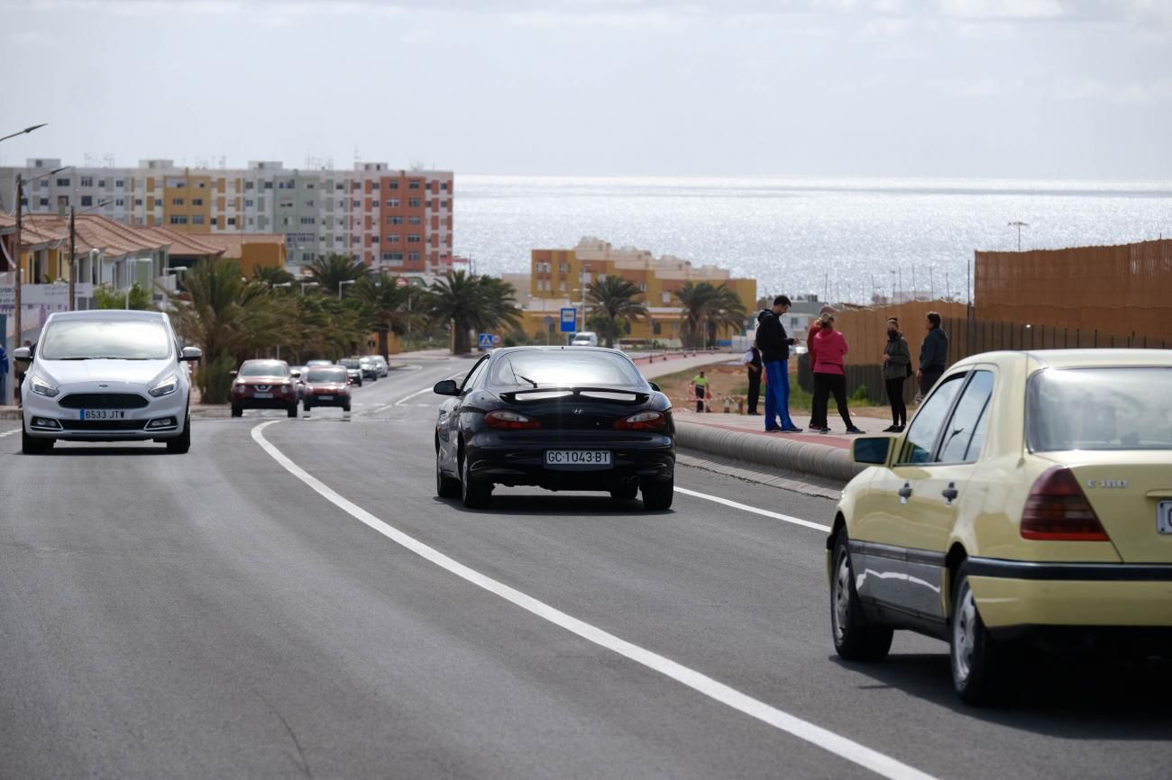 Reapertura de la carretera de Melenara