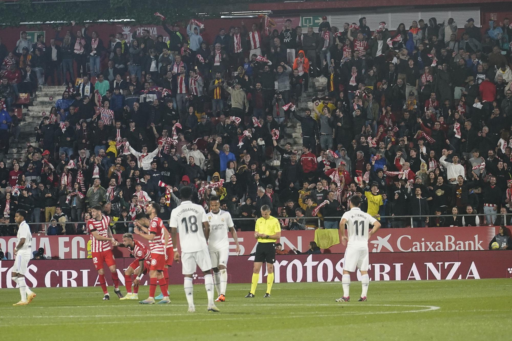 El Girona es cruspeix al Reial Madrid a Montilivi (4-2)