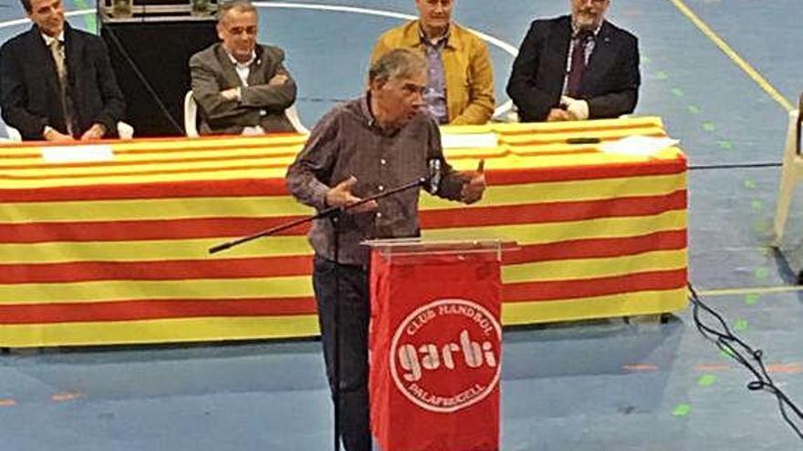 Homenatge del Garbí a l&#039;històric Josep Maria Mora