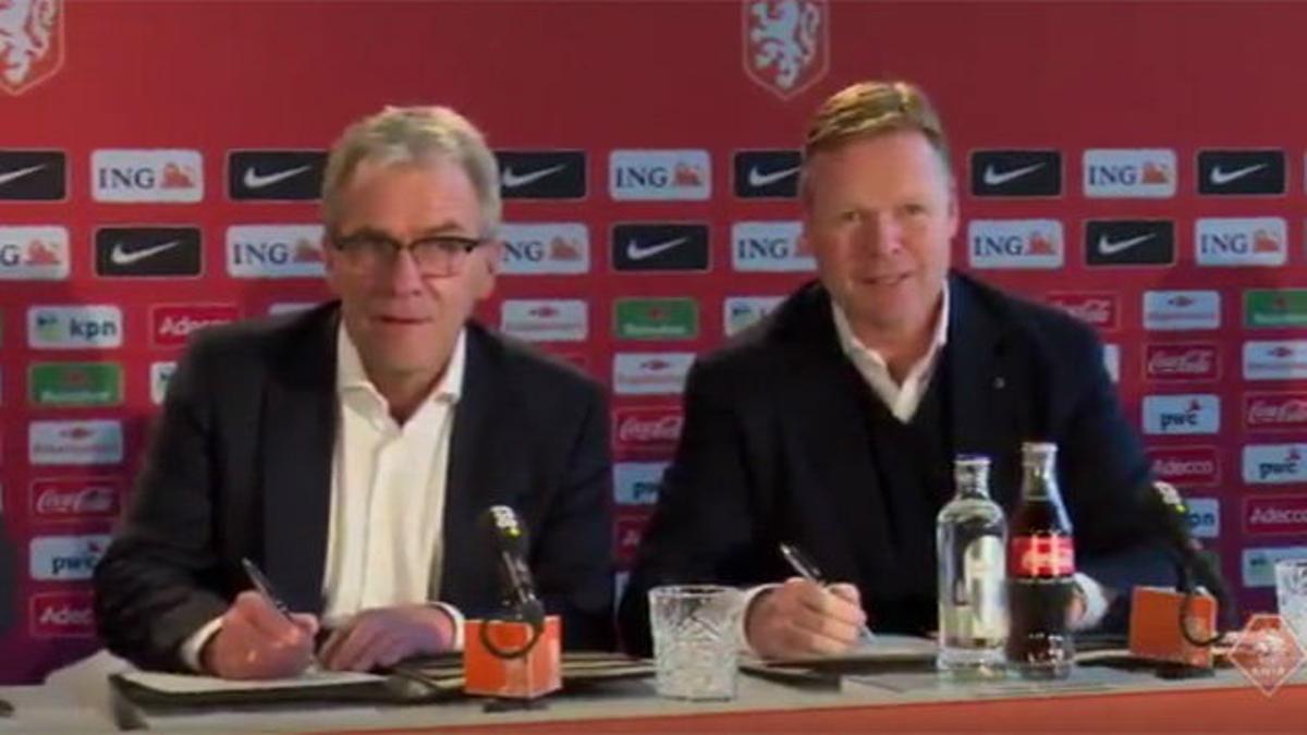 Koeman, nuevo seleccionador holandés