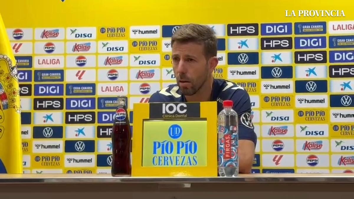 Luis García: “En la UD Las Palmas todos deben estar al 200%”
