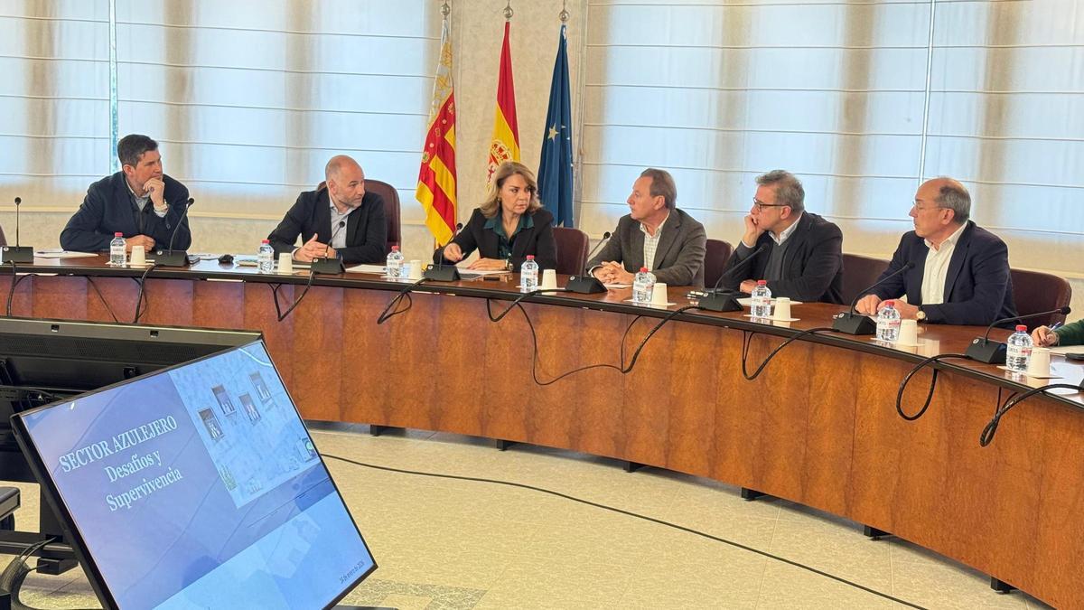 Momento de la reunión.