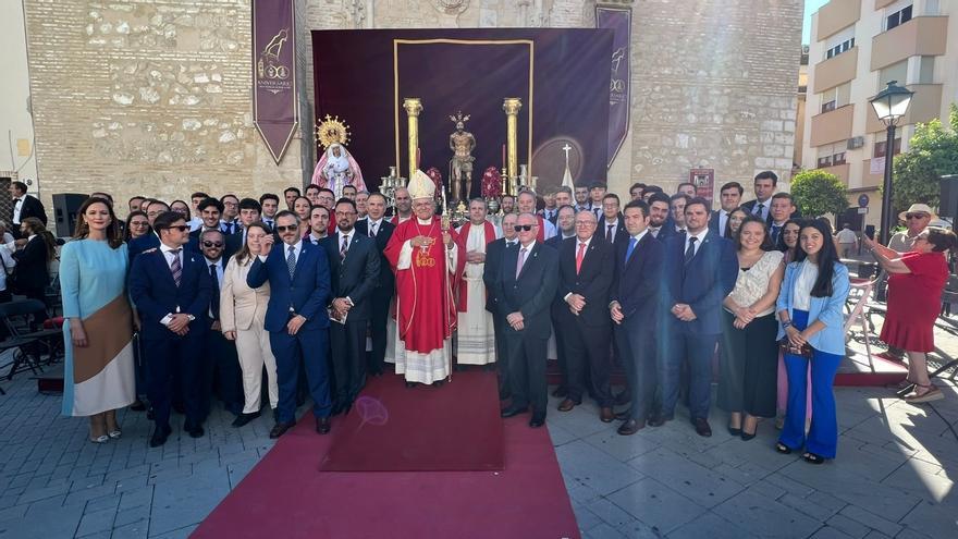 La cofradía de la Columna de Lucena continúa con los actos de su centenario fundacional