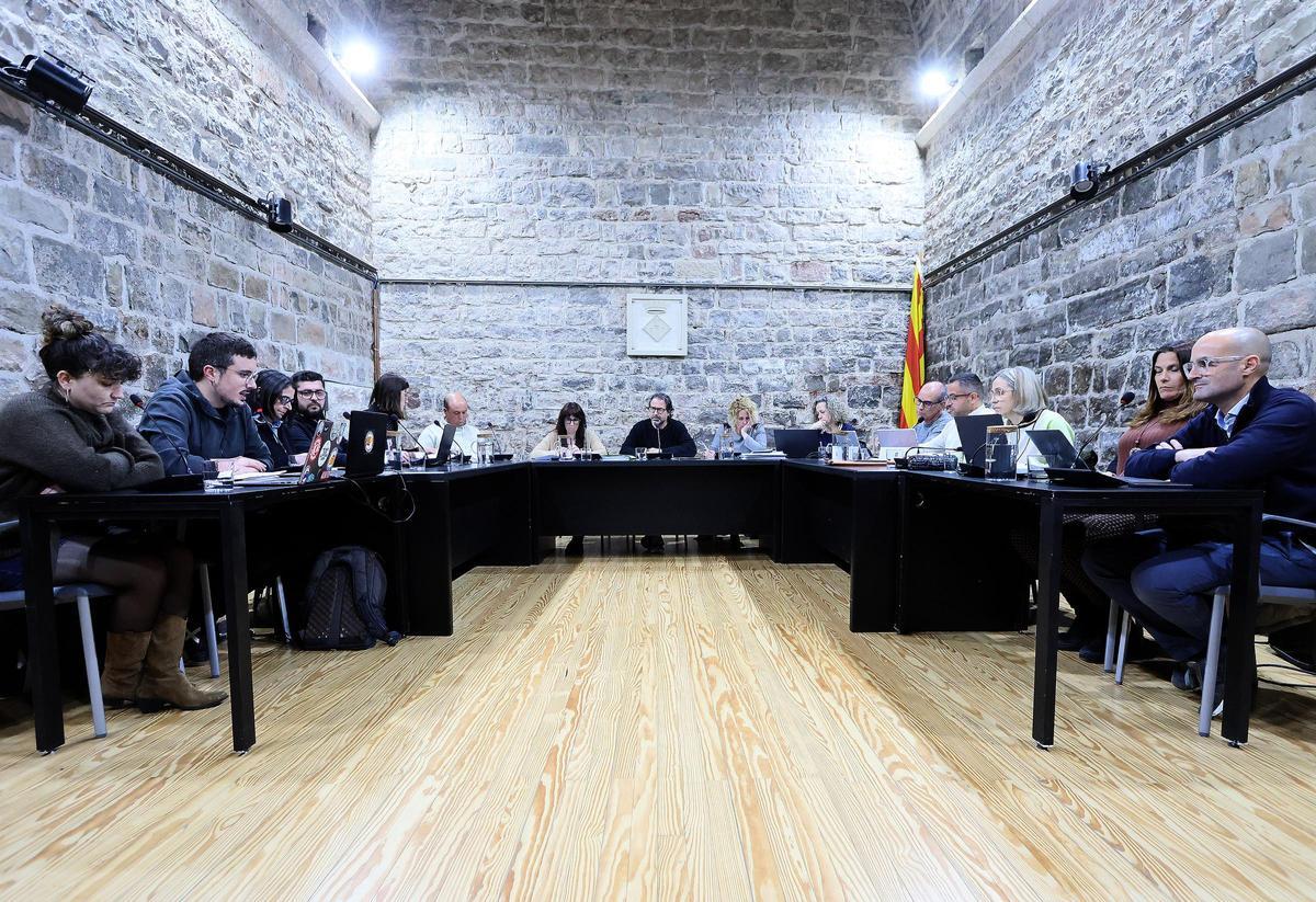 Les imatges del ple de Santpedor