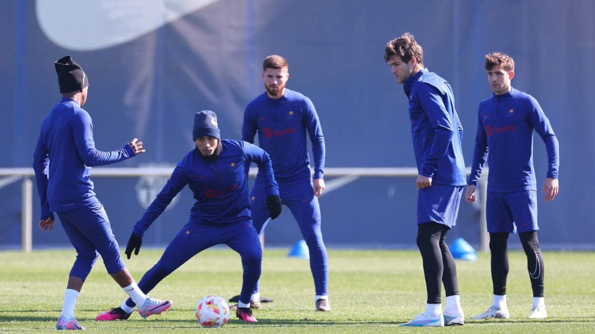 El Barça prepara el partido ante la Real Sociedad... ¡Sin Pedri ni Araujo!