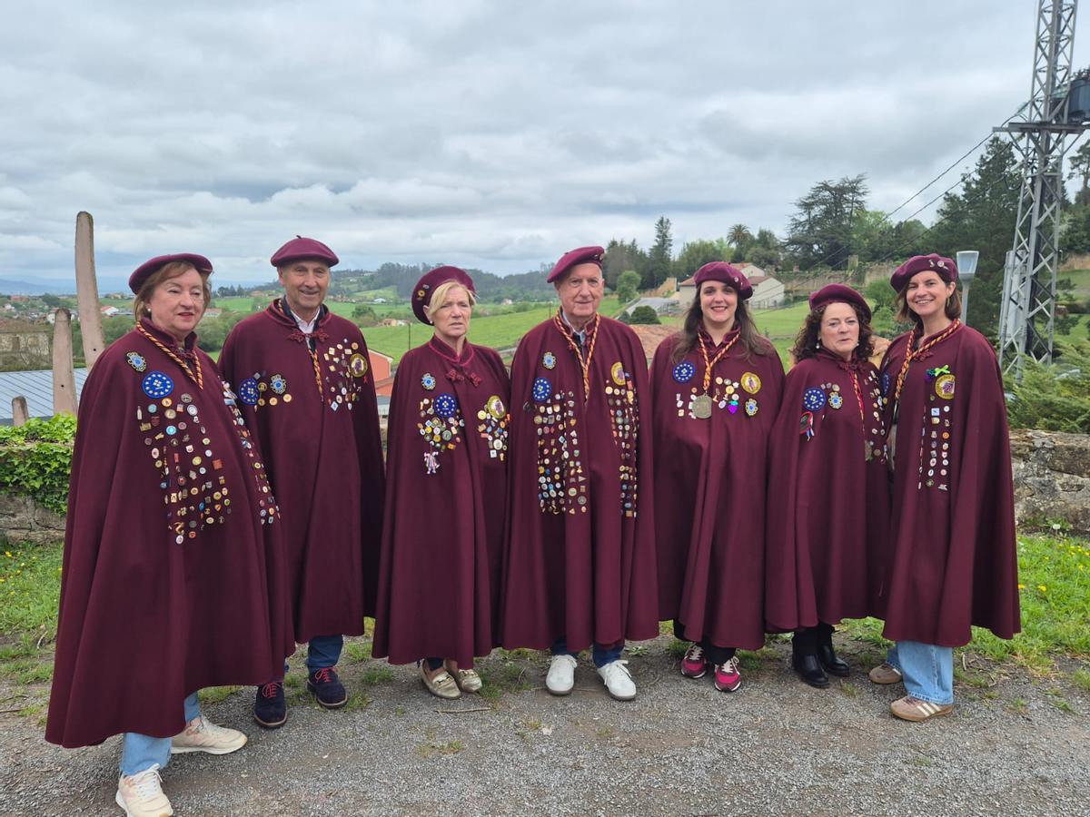 En imágenes: La participación canguesa en el Encuentro de cofradías gastronómicas de Valdesoto