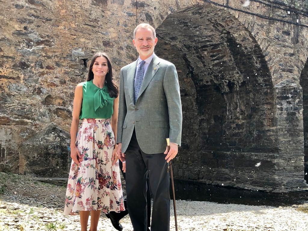 Los reyes visitan Las Hurdes 100 años después del viaje de Alfonso XIII