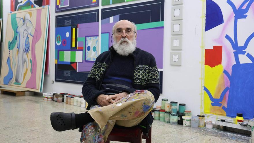 Nos adentramos en el estudio de Nelson Villalobos