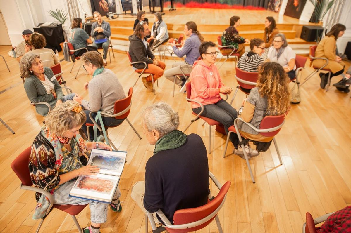 La exposición se enmarca dentro de la iniciativa 'Tejiendo futuro Baleares'.