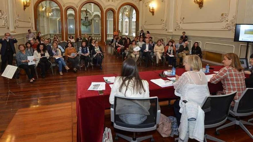 Presentación del protocolo la semana pasada en la Diputación. // G.S.