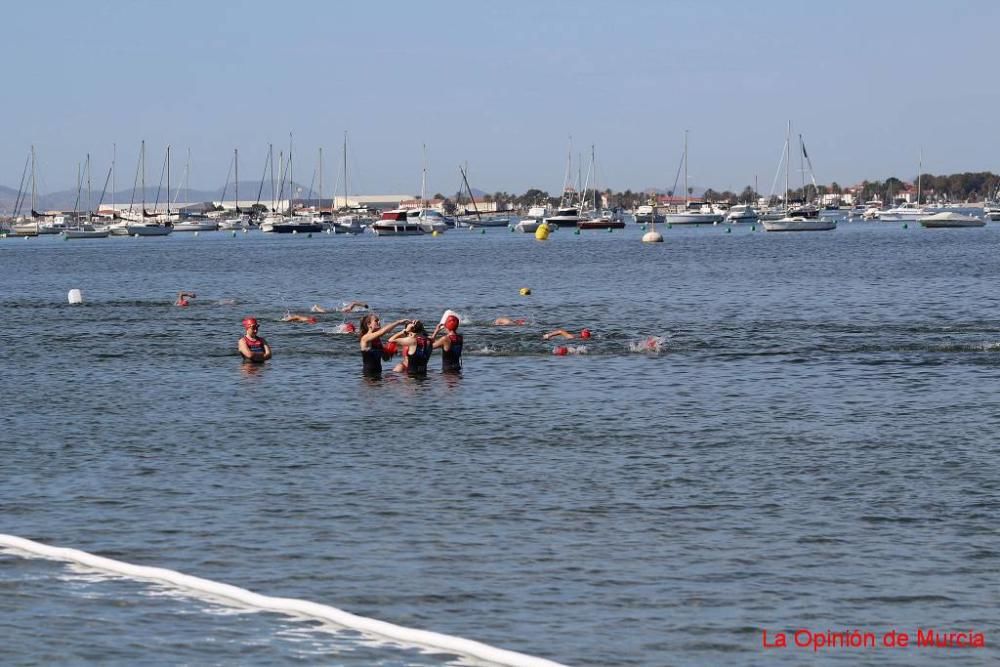 Final de triatlón de Deporte en Edad Escolar