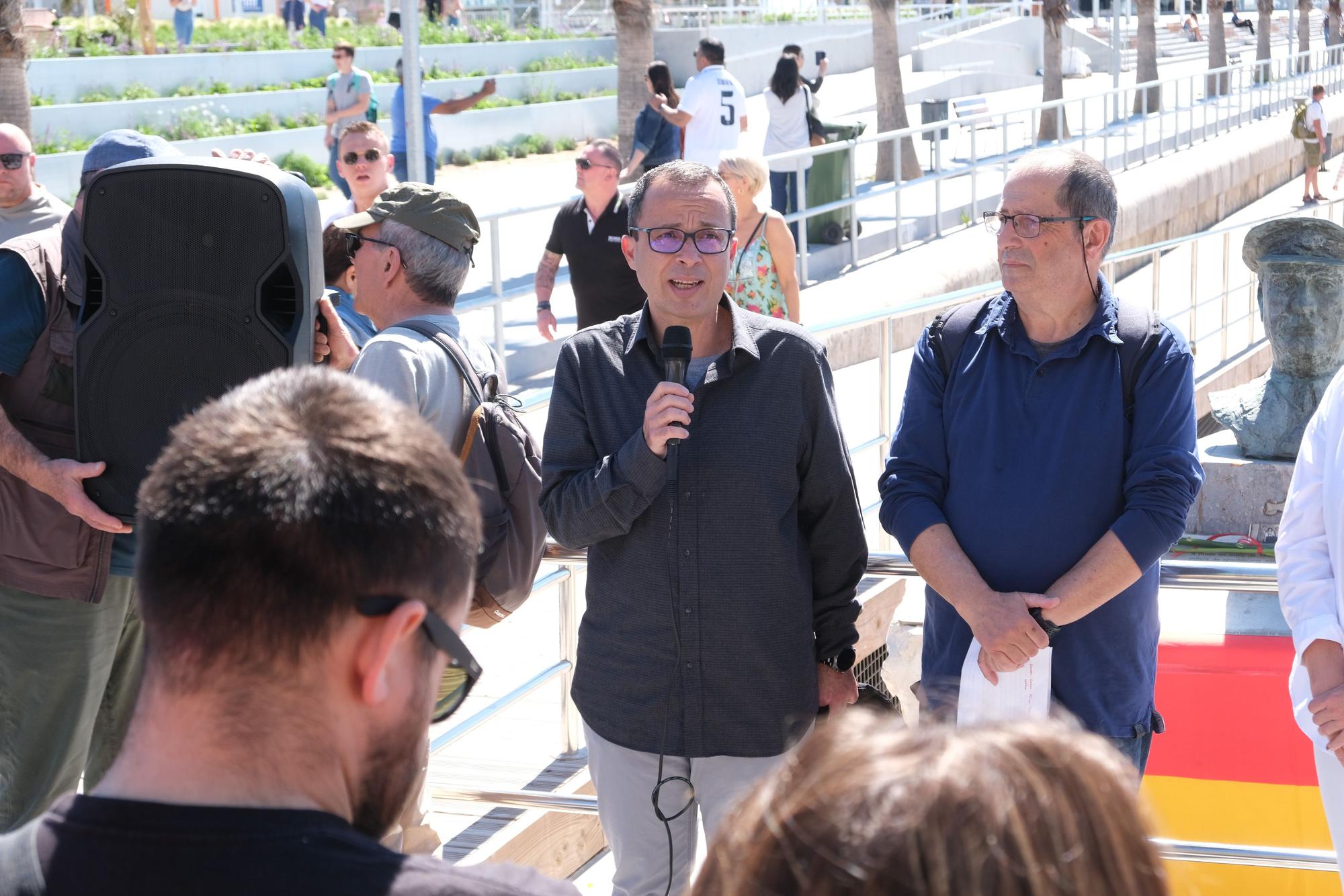 Homenaje a los exiliados republicanos del Stanbrook en el Puerto de Alicante