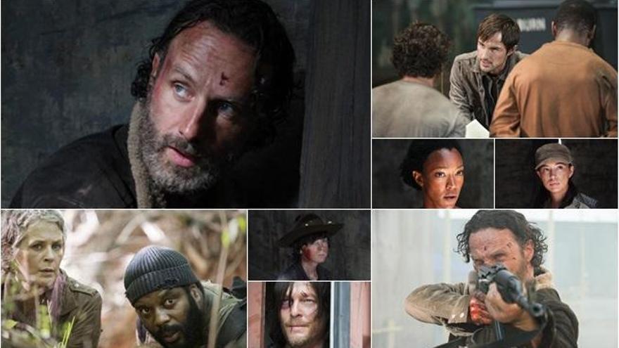 Rick intenta escapar en las nuevas imágenes de &#039;The Walking Dead&#039;