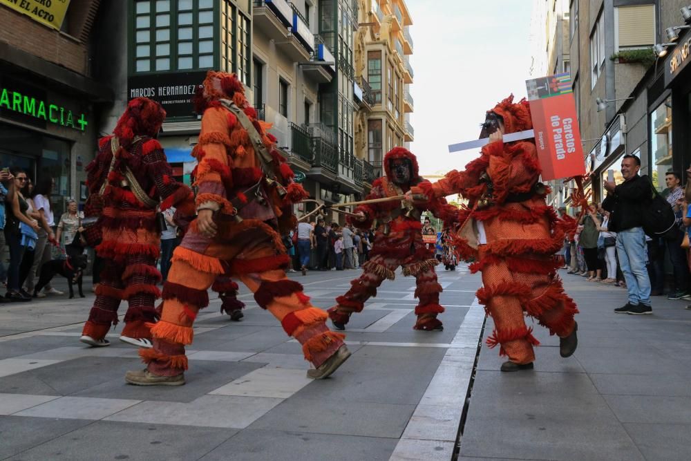 Desfile de mascaradas en Zamora