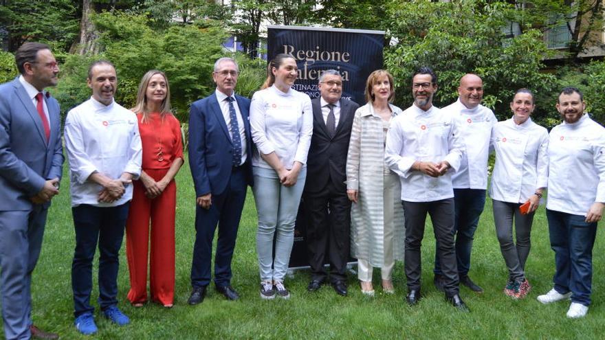 Turismo promociona la gastronomía  en &quot;una experiencia gastronómica 5 estrellas&quot; en Milán