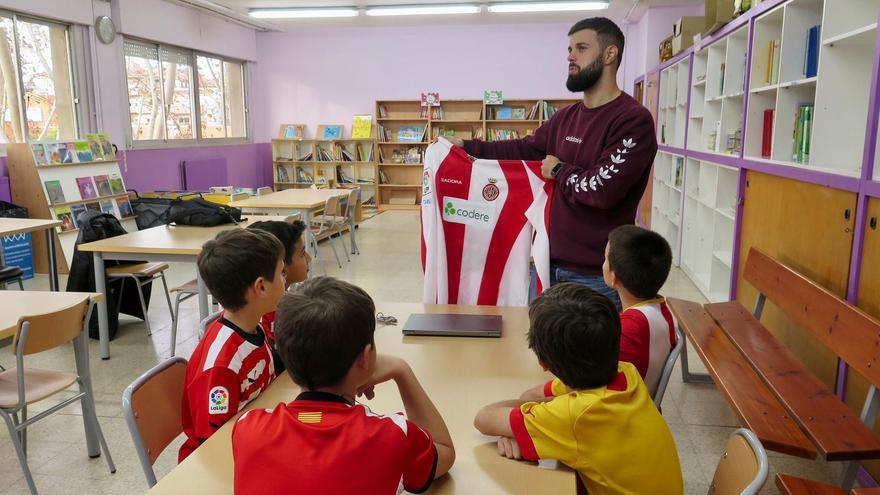 Guillem Cornellà: «Fa quinze anys no hi havia nens del Girona; ara és una bogeria»