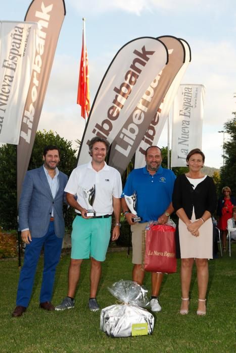 Entrega de premios del torneo de golf LA NUEVA ESPAÑA trofeo Liberbank