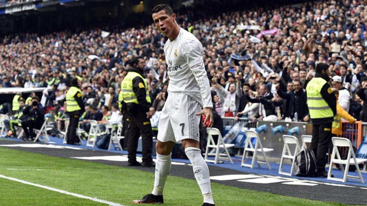 Cristiano Ronaldo solo ha marcado 7 goles lejos del Bernabéu esta temporada