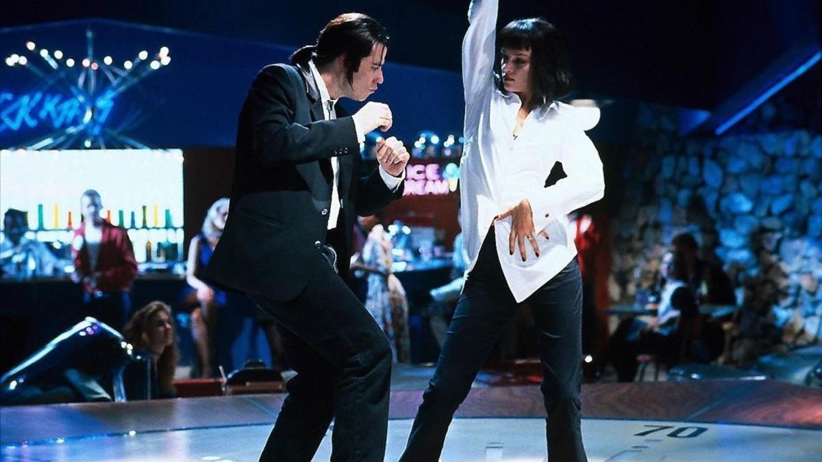 Una de las escenas más famosas de la película 'Pulp Fiction'