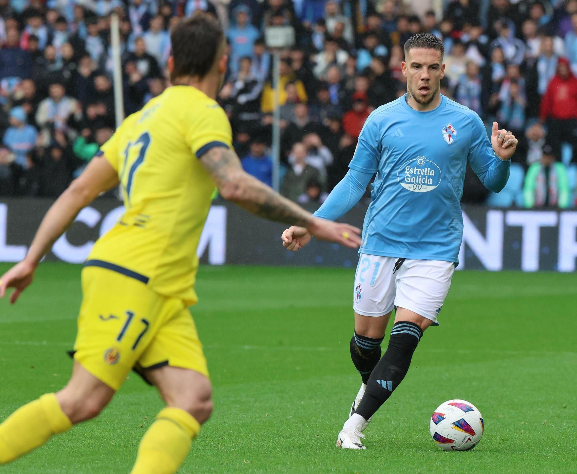 El Celta-Villarreal, en imágenes