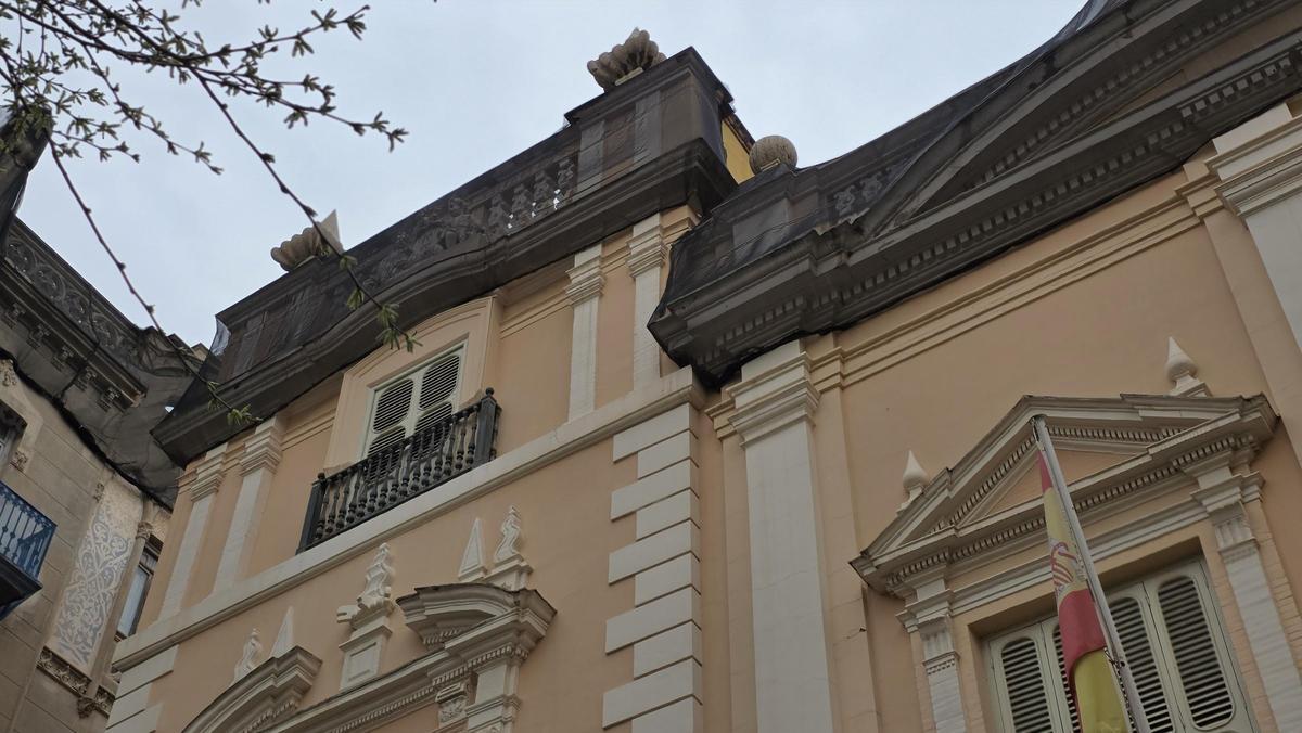 Fachada del Palacio del Marqués de Campo.