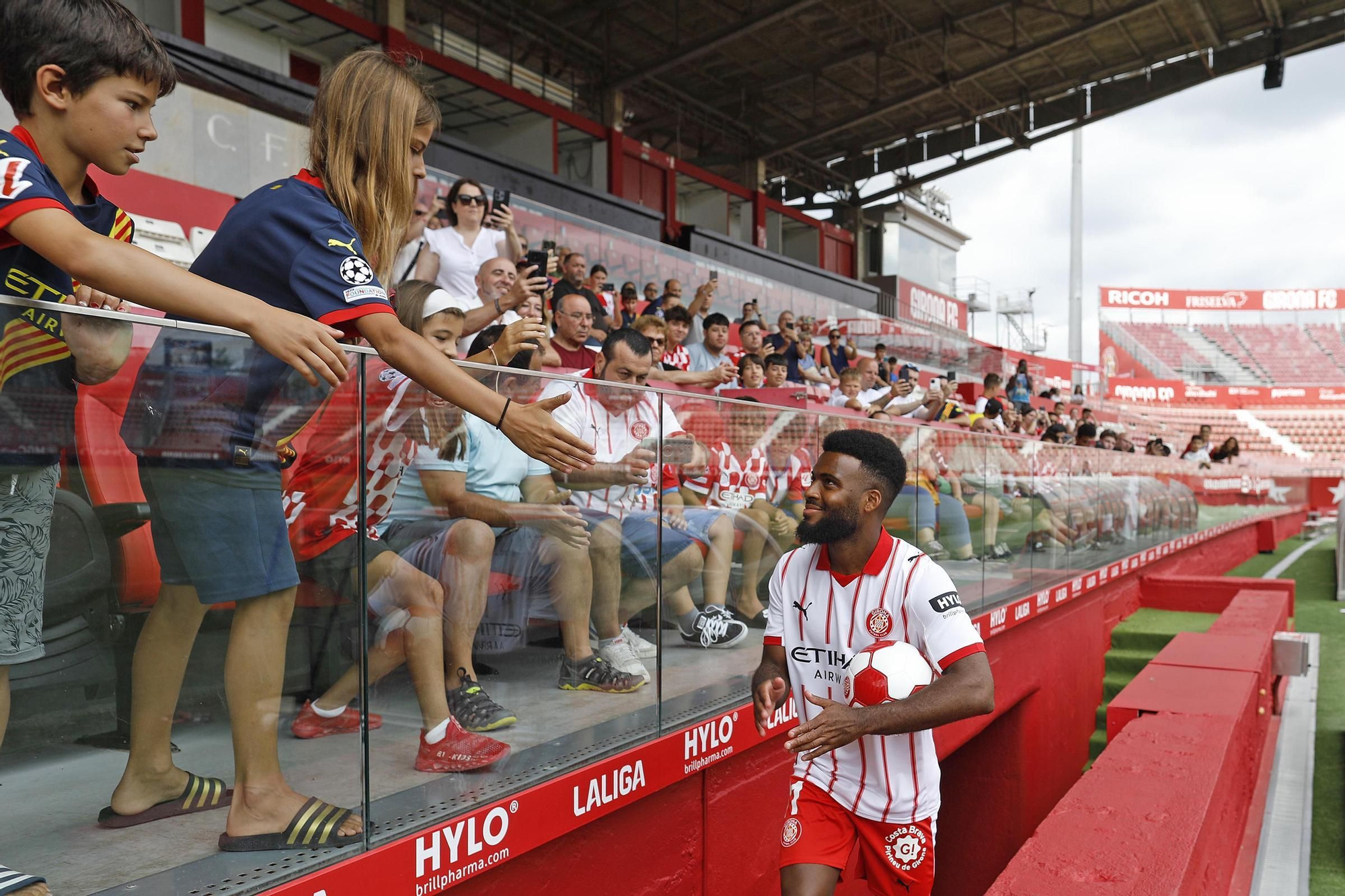 Thomas Lemar: "M'agrada tenir la pilota i el Girona vol la possessió, és ofensiu"