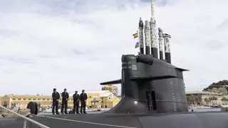Aplazada la puesta a flote del S82 en Cartagena