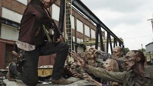 Andrew Lincoln, en el papel de Rick Grimes, protagonista de ’The walking dead’.