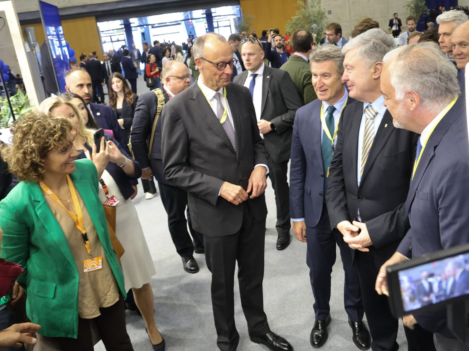 La primera jornada del congreso del PPE en València, en imágenes