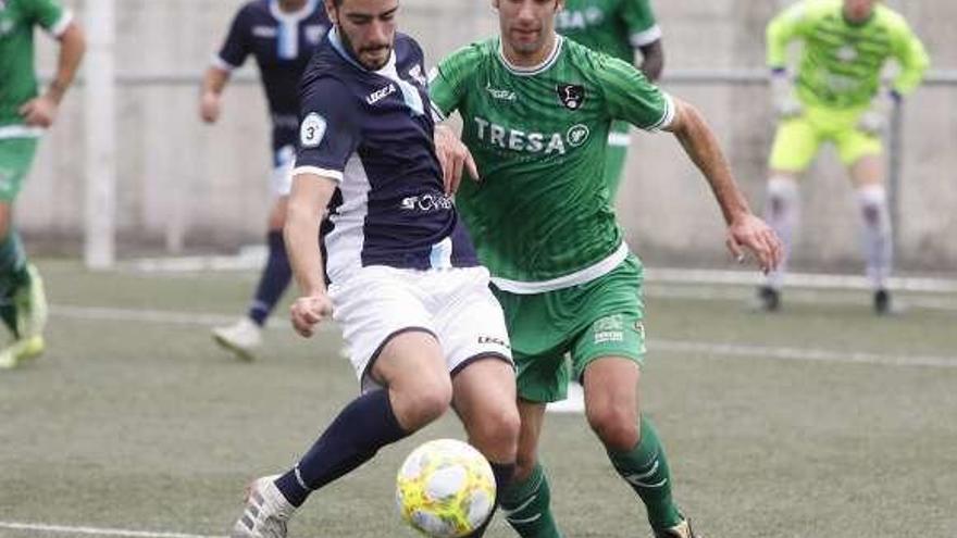 Una acción del Vallobín-Lealtad de ayer.