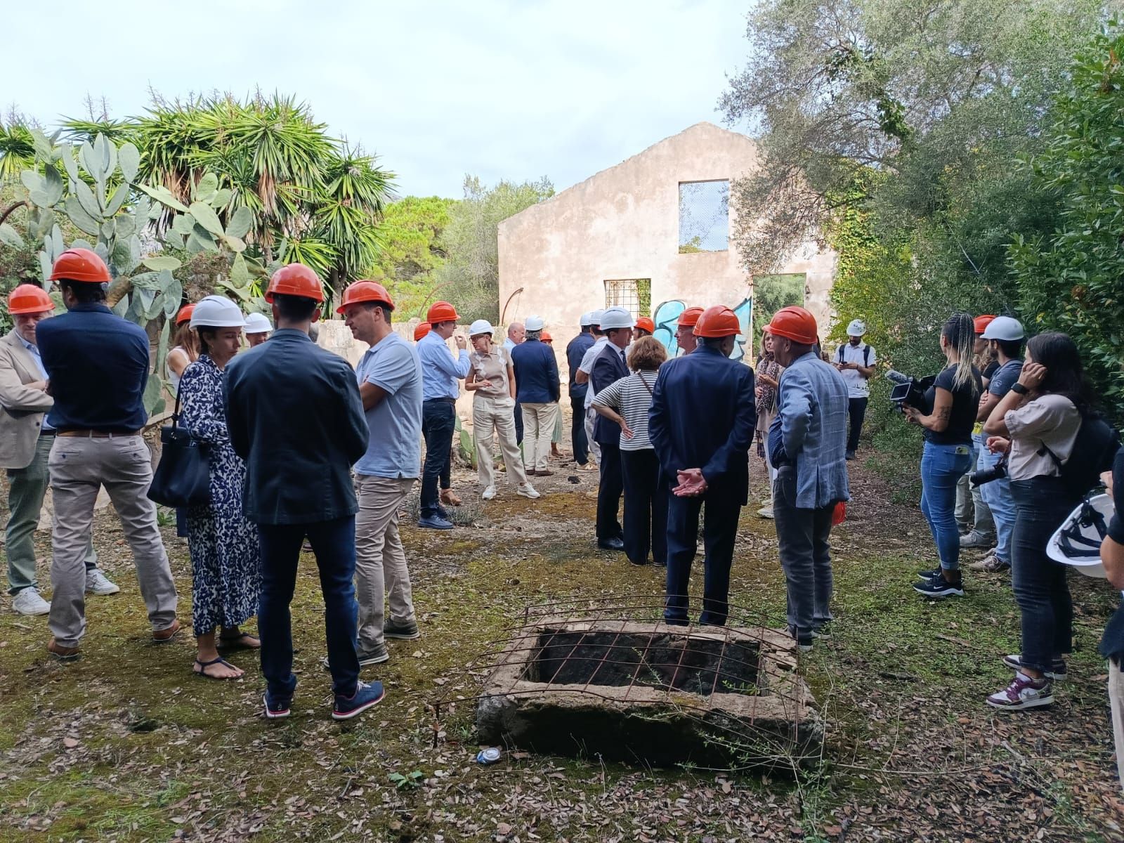 Las imágenes de la colocación de la primera piedra de Can Morató