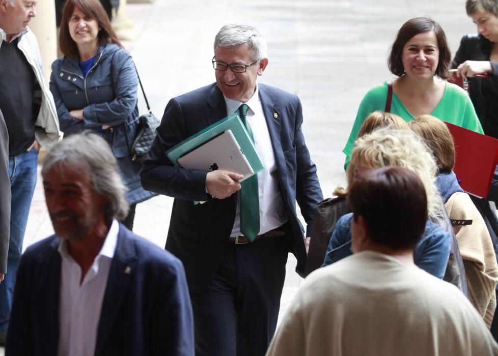 Presentación del equipo rector de Santiago García