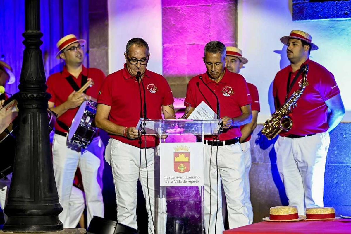 Pregón de las bandas de Guayedra y Agaete en la Fiestas de Las Nieves 2026