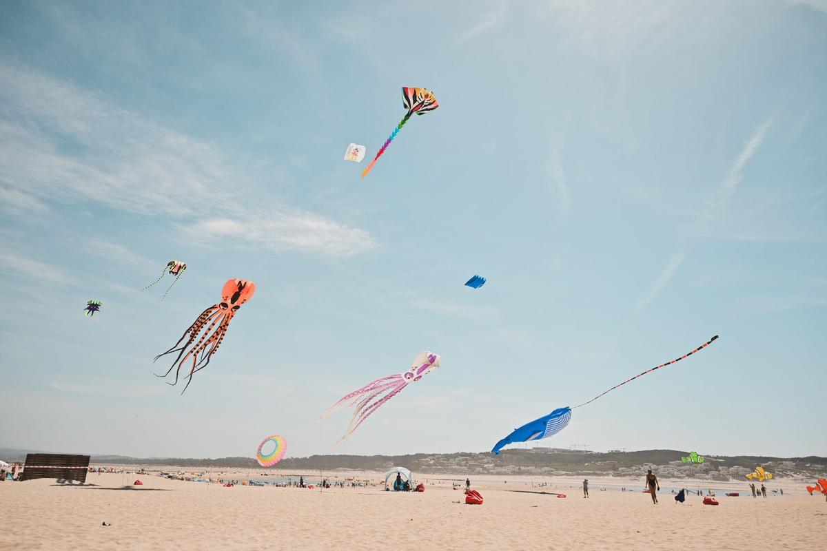 Festival de cometas gigantes en Portugal