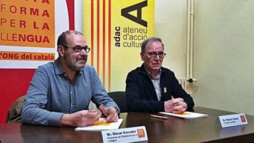 Suma d&#039;esforços per la llengua