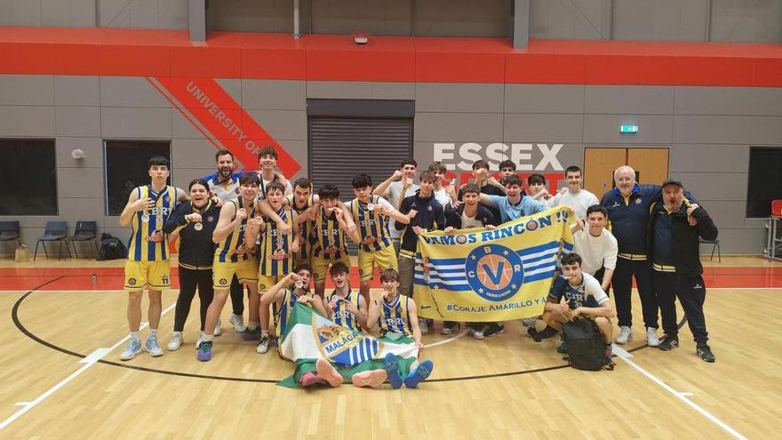 El CB Rincón de la Victoria conquista el torneo internacional de Essex y deja huella en Europa