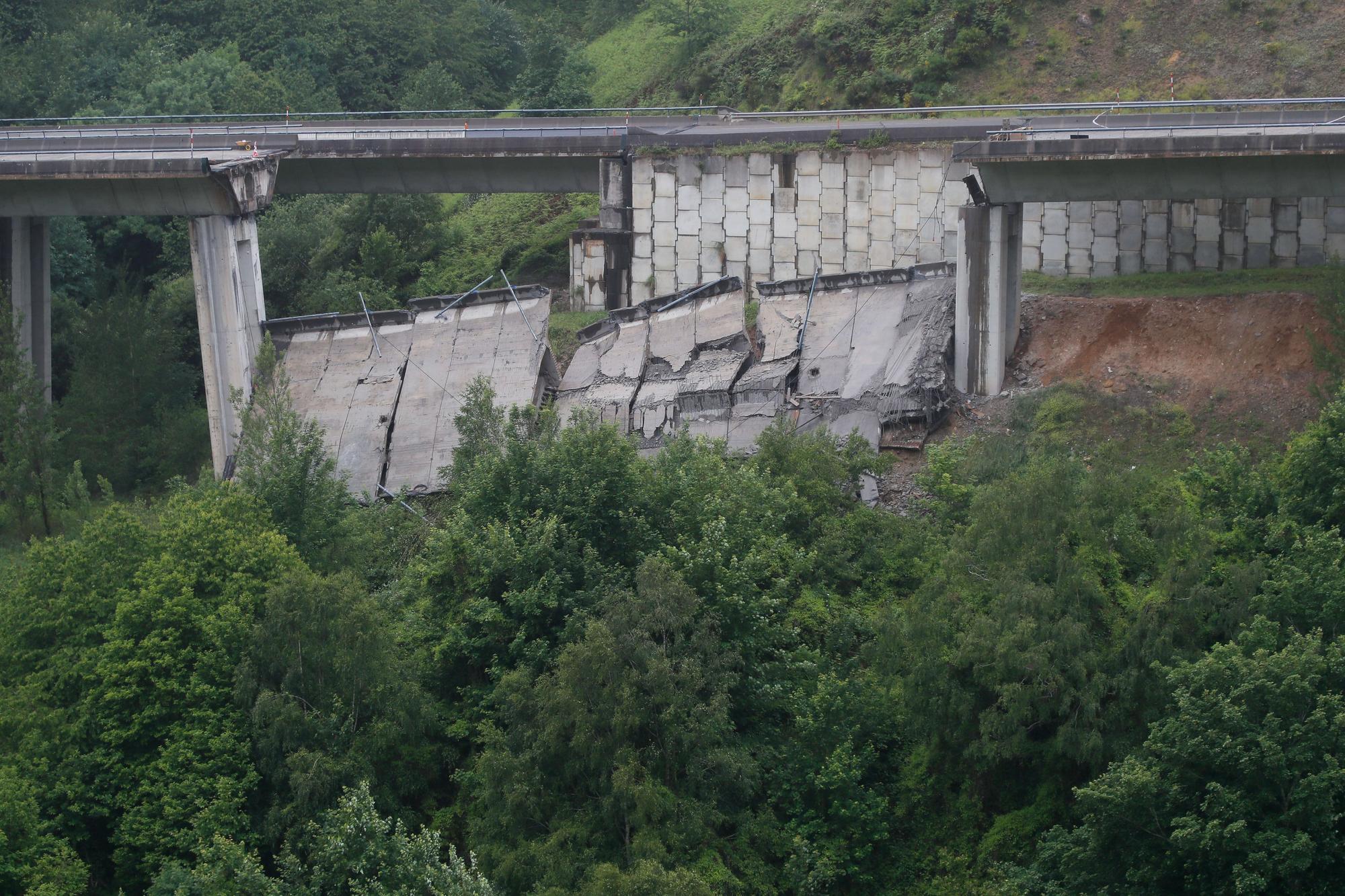 Un problema oculto en el viaducto de la A6, posible causa de un colapso inédito en la ingeniería civil estatal