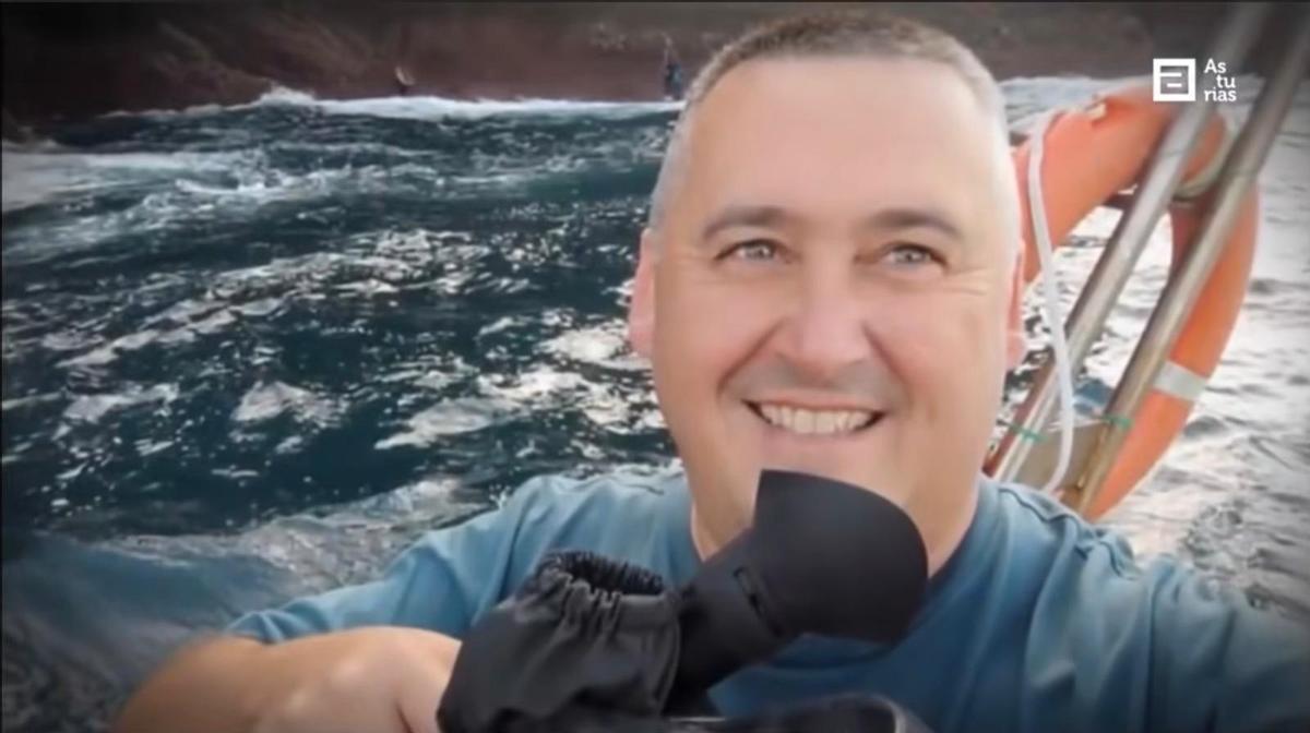 Sergio Galdo con su cámara.