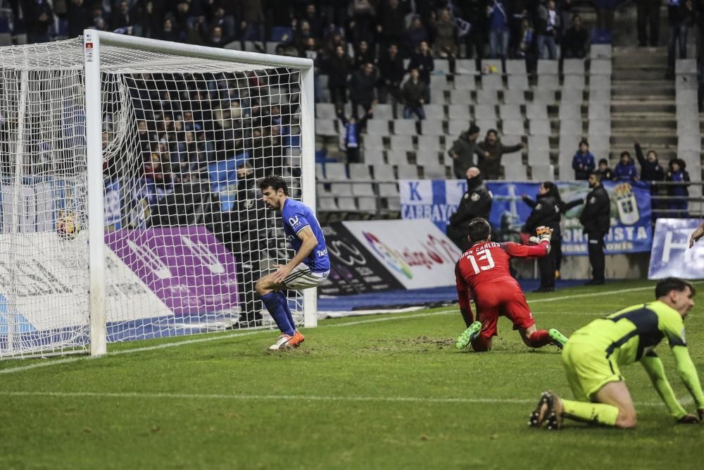 El partido entre el Real Oviedo y El elche, en imágenes