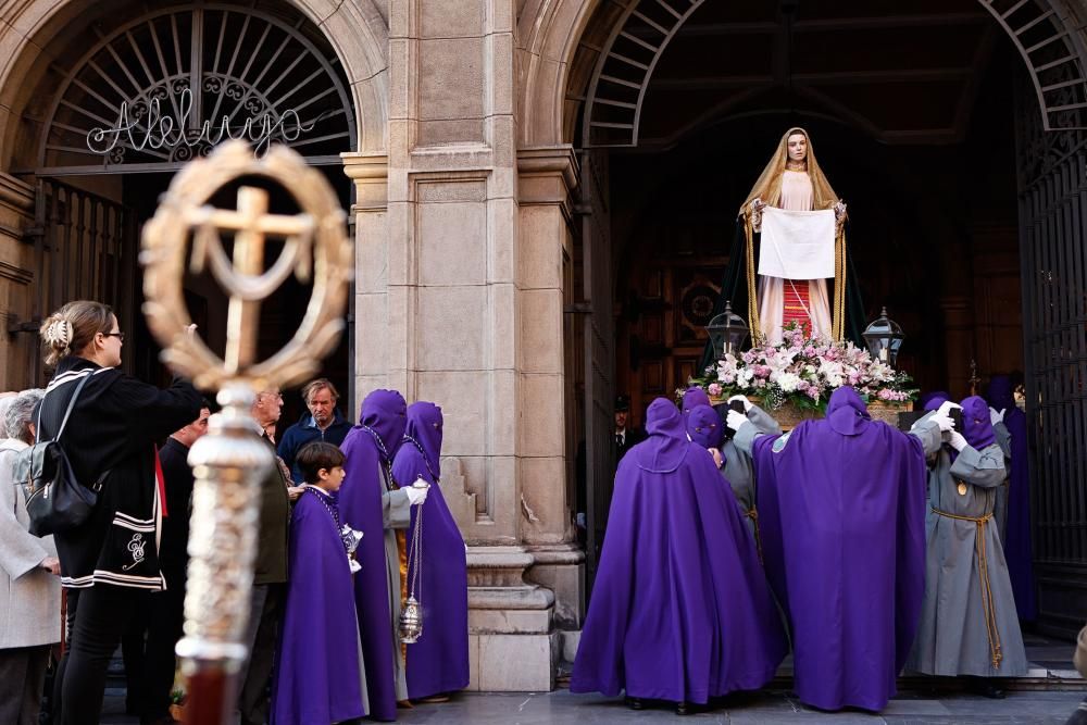 Procesión del Encuentro en Gijón