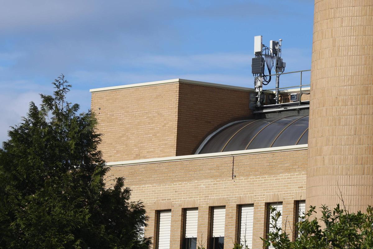 El equipamiento instalado en la azotea de Marina Civil.