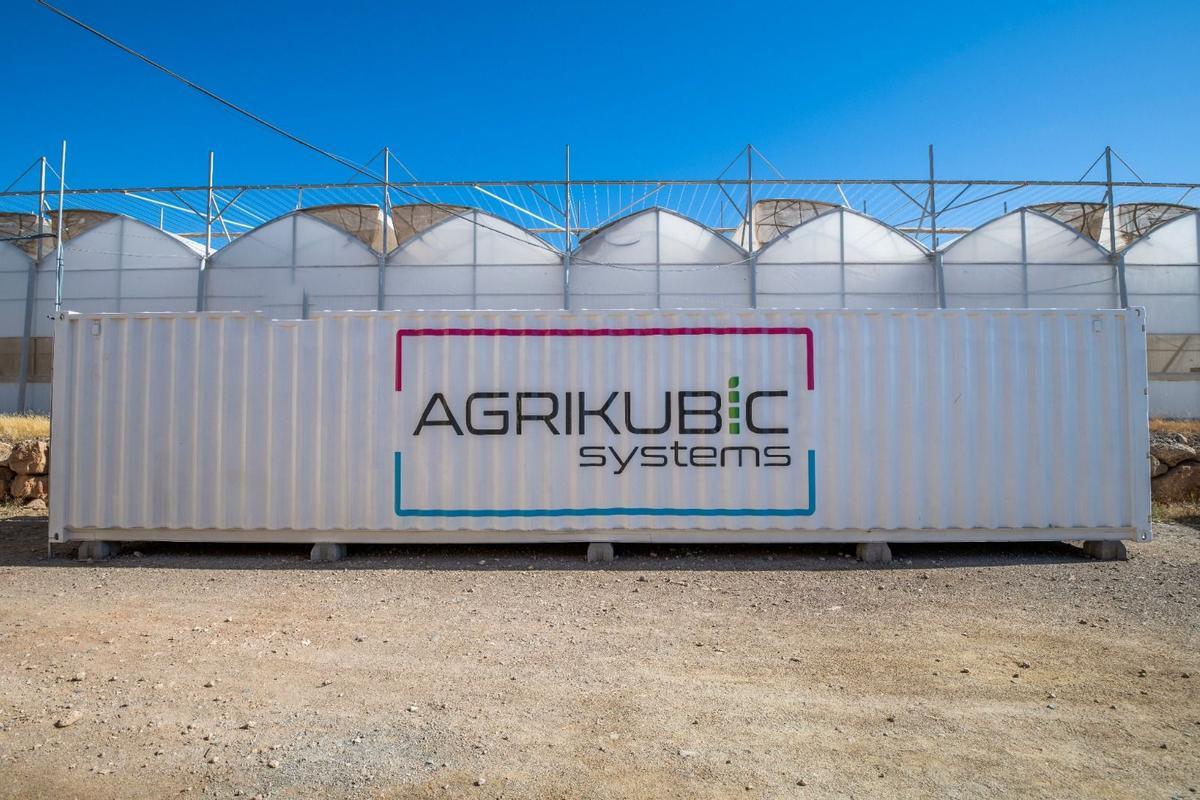 Contenedor de Agrikubic.