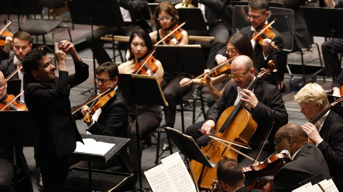 Un concierto de la OSPA en una imagen de archivo