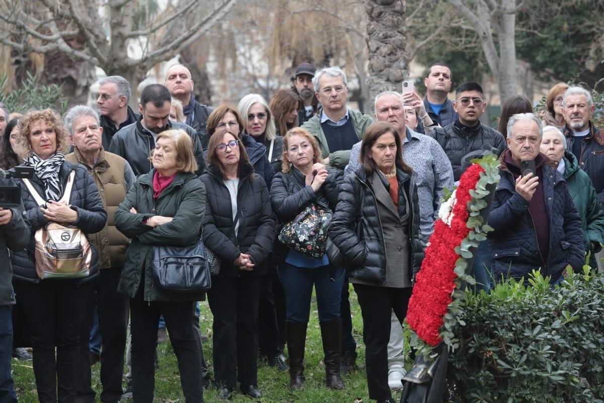 Acto de conmemoración del incendio de Campanar en su aniversario