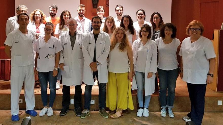 El departamento de salud de Sagunt da la bienvenida a 13 nuevos médicos residentes