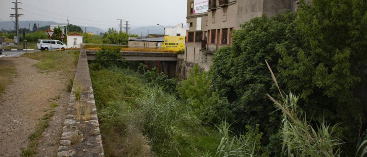 Imagen del barranco de la Casella que se pretende ampliar. | PERALES IBORRA