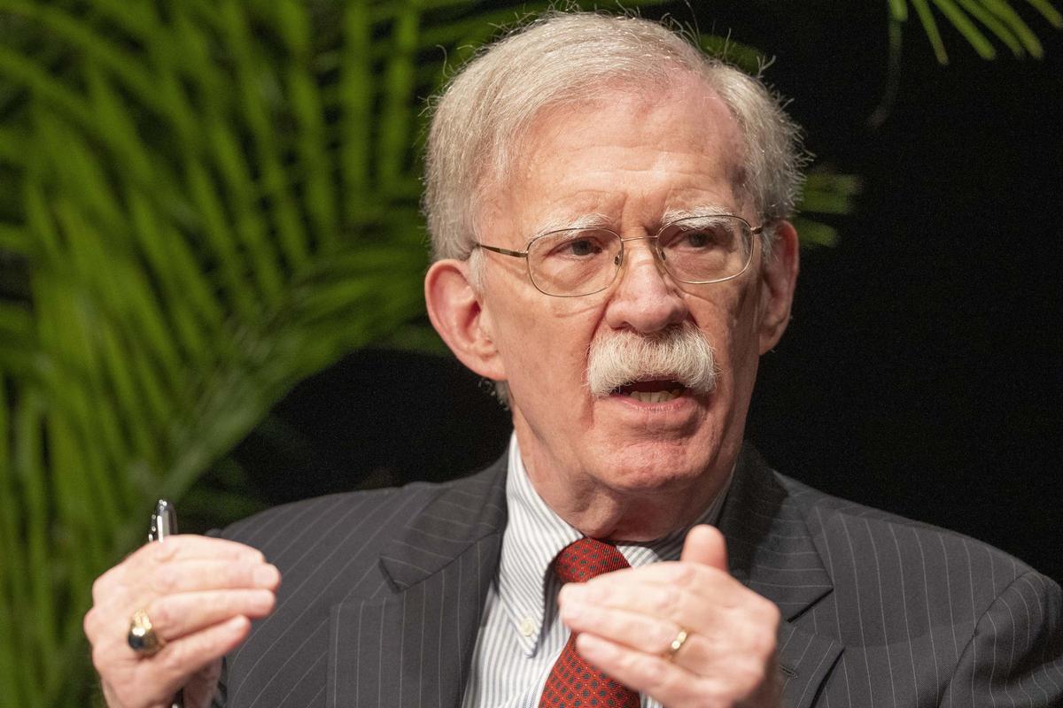 El exasesor de Seguridad Nacional de EEUU, John Bolton.