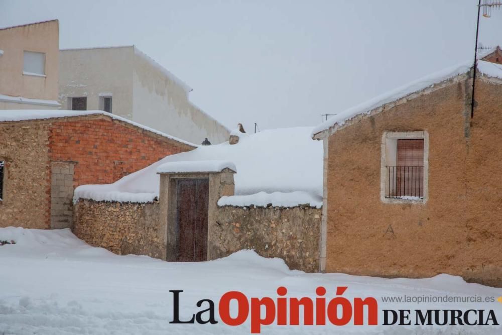 Nieve en El Sabinar (Moratalla)